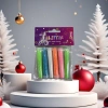 The colored glitter tube set contains a variety of color series glitter glitter decorative DIY materials details Picture